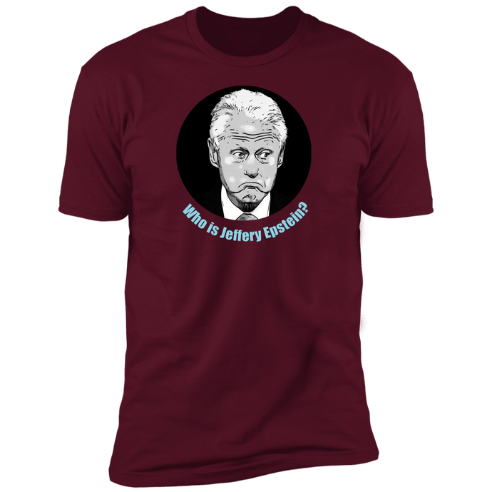 Bill Clinton Epstein Men's Short Sleeve T-Shirt