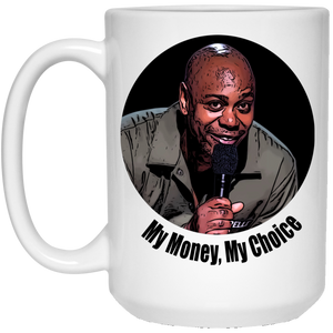 15 oz. Dave Chappelle White Coffee Mug