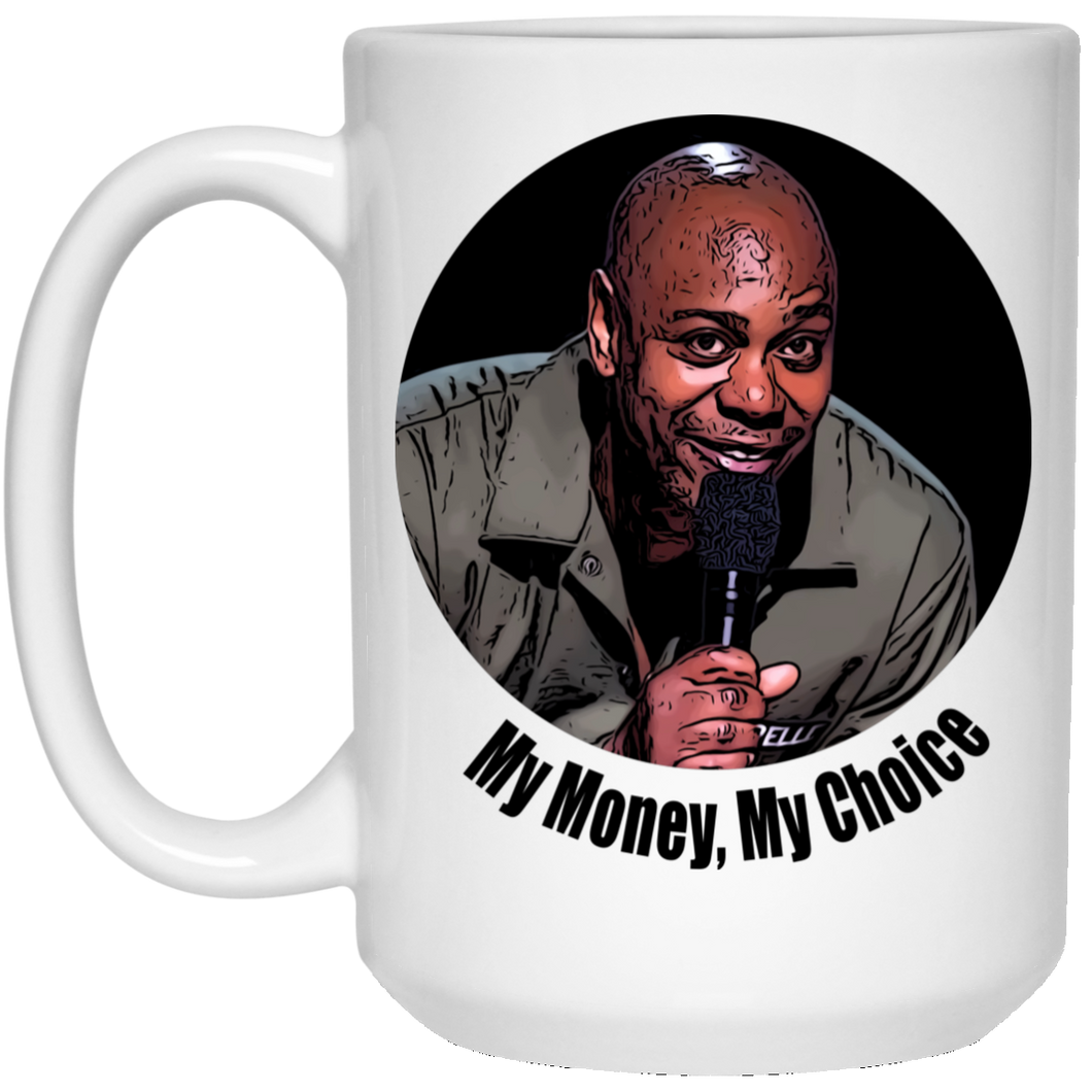 15 oz. Dave Chappelle White Coffee Mug