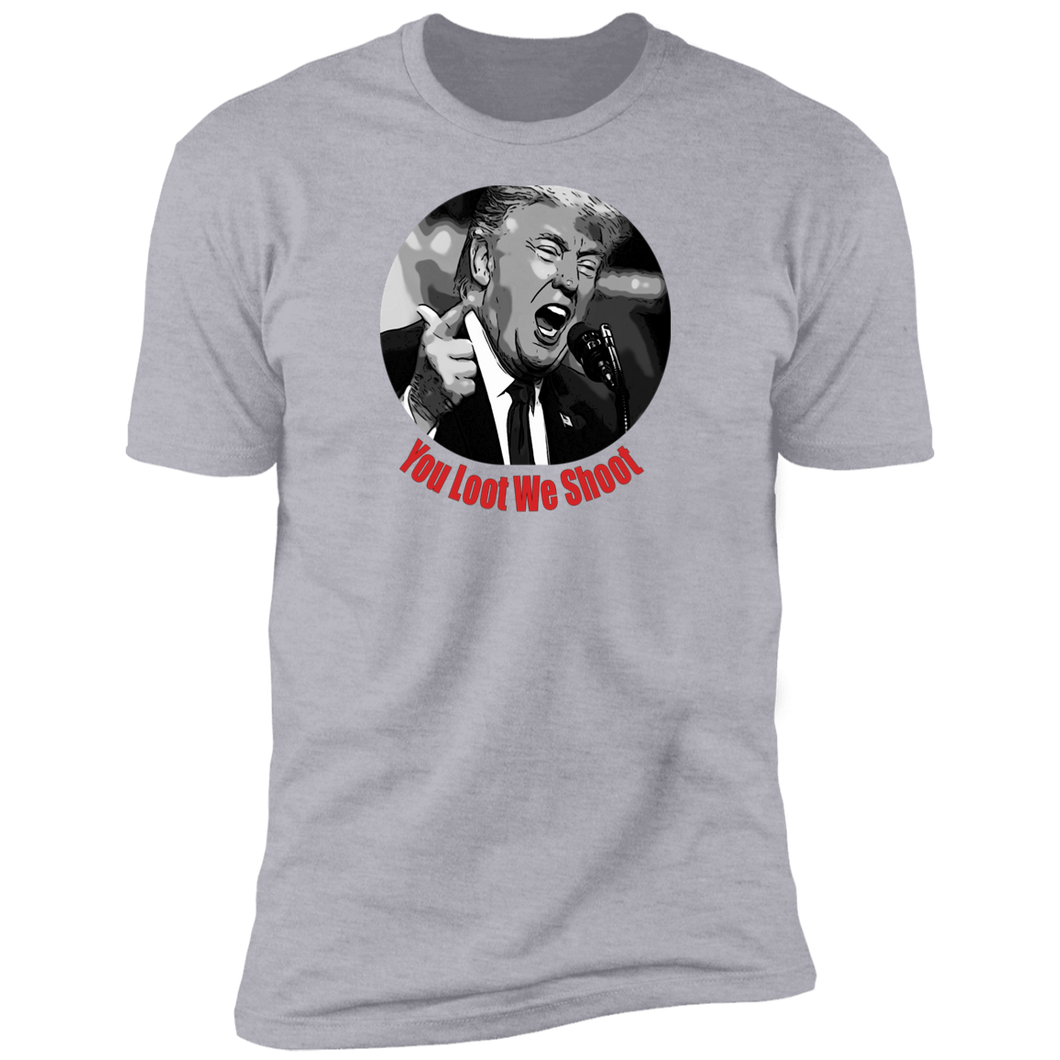 Donald Trump You Loot Men's Short Sleeve T-Shirt