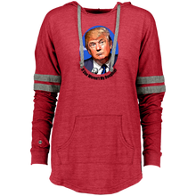 Load image into Gallery viewer, Donald Trump Daughter Ladies Hooded Low Key Pullover