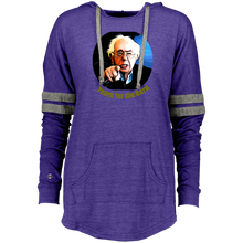 Load image into Gallery viewer, Bernie Sanders Ladies Hooded Low Key Pullover