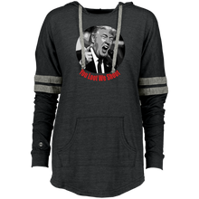 Load image into Gallery viewer, Donald Trump You Loot Ladies Hooded Low Key Pullover