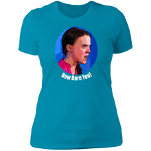 Load image into Gallery viewer, Greta Thunberg Ladies&#39; T-Shirt