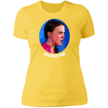 Load image into Gallery viewer, Greta Thunberg Ladies&#39; T-Shirt