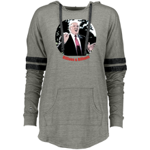 Load image into Gallery viewer, Donald Trump Billions Ladies Hooded Low Key Pullover