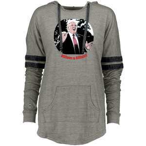 Donald Trump Billions Ladies Hooded Low Key Pullover