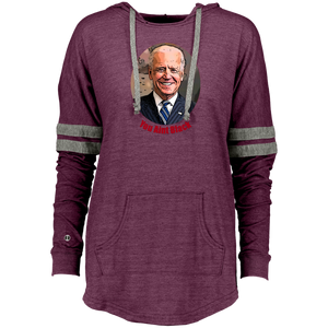 Joe Biden You Aint Black Ladies Hooded Low Key Pullover