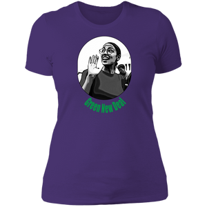 AOC Green New Deal Ladies' T-Shirt