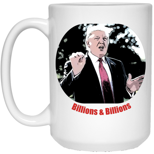 15 oz. Donal Trump White Coffee Mug