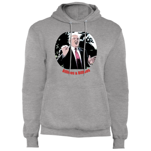 Donald Trump Billions Men's Fleece Pullover Hoodie