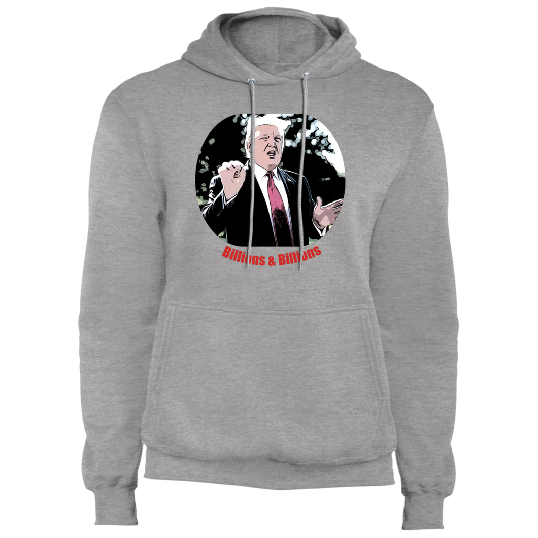 Donald Trump Billions Men's Fleece Pullover Hoodie