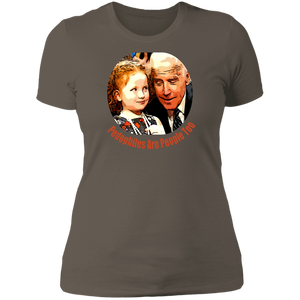 Joe Biden Pedo Ladies' T-Shirt