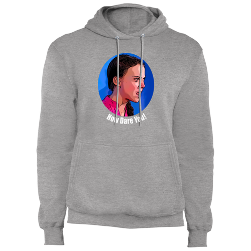 Greta Thunberg Men's Fleece Pullover Hoodie