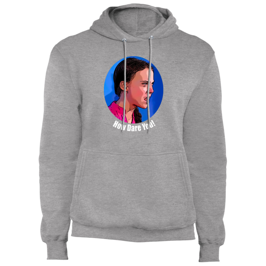 Greta Thunberg Men's Fleece Pullover Hoodie