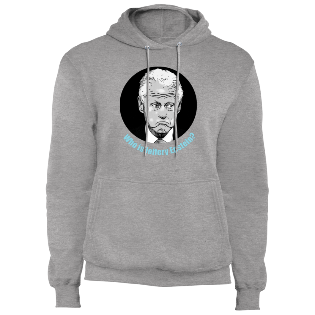 Bill Clinton Epstein Men's Fleece Pullover Hoodie