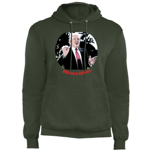 Donald Trump Billions Men's Fleece Pullover Hoodie