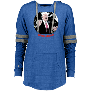 Donald Trump Billions Ladies Hooded Low Key Pullover