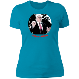 Donald Trump Billions Ladies' T-Shirt