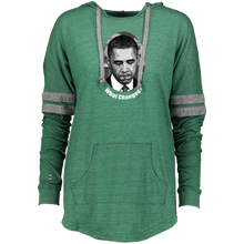 Load image into Gallery viewer, Barack Obama Ladies Hooded Low Key Pullover