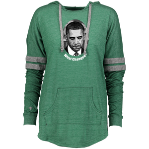 Barack Obama Ladies Hooded Low Key Pullover