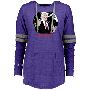 Donald Trump Billions Ladies Hooded Low Key Pullover