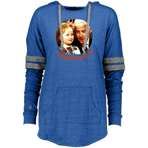 Joe Biden Pedo Ladies Hooded Low Key Pullover