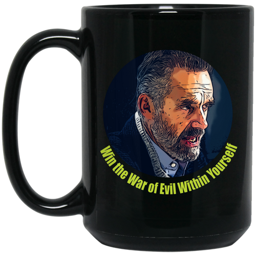 15 oz. Jordan Peterson Black Coffee Mug