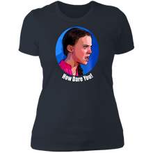 Load image into Gallery viewer, Greta Thunberg Ladies&#39; T-Shirt