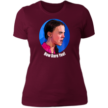 Load image into Gallery viewer, Greta Thunberg Ladies&#39; T-Shirt