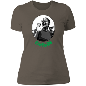 AOC Green New Deal Ladies' T-Shirt