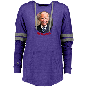 Joe Biden You Aint Black Ladies Hooded Low Key Pullover