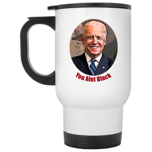 Joe Biden White Travel Mug