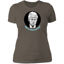 Load image into Gallery viewer, Bill Clinton Epstein Ladies&#39; T-Shirt