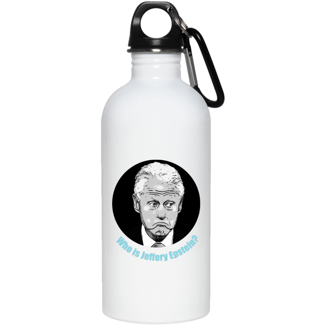 20 oz. Bill Clinton Stainless Steel Water Bottle