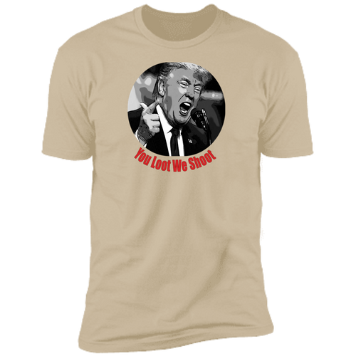 Donald Trump You Loot Men's Short Sleeve T-Shirt