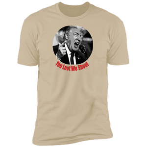 Donald Trump You Loot Men's Short Sleeve T-Shirt