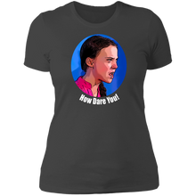 Load image into Gallery viewer, Greta Thunberg Ladies&#39; T-Shirt