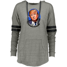 Load image into Gallery viewer, Donald Trump Daughter Ladies Hooded Low Key Pullover