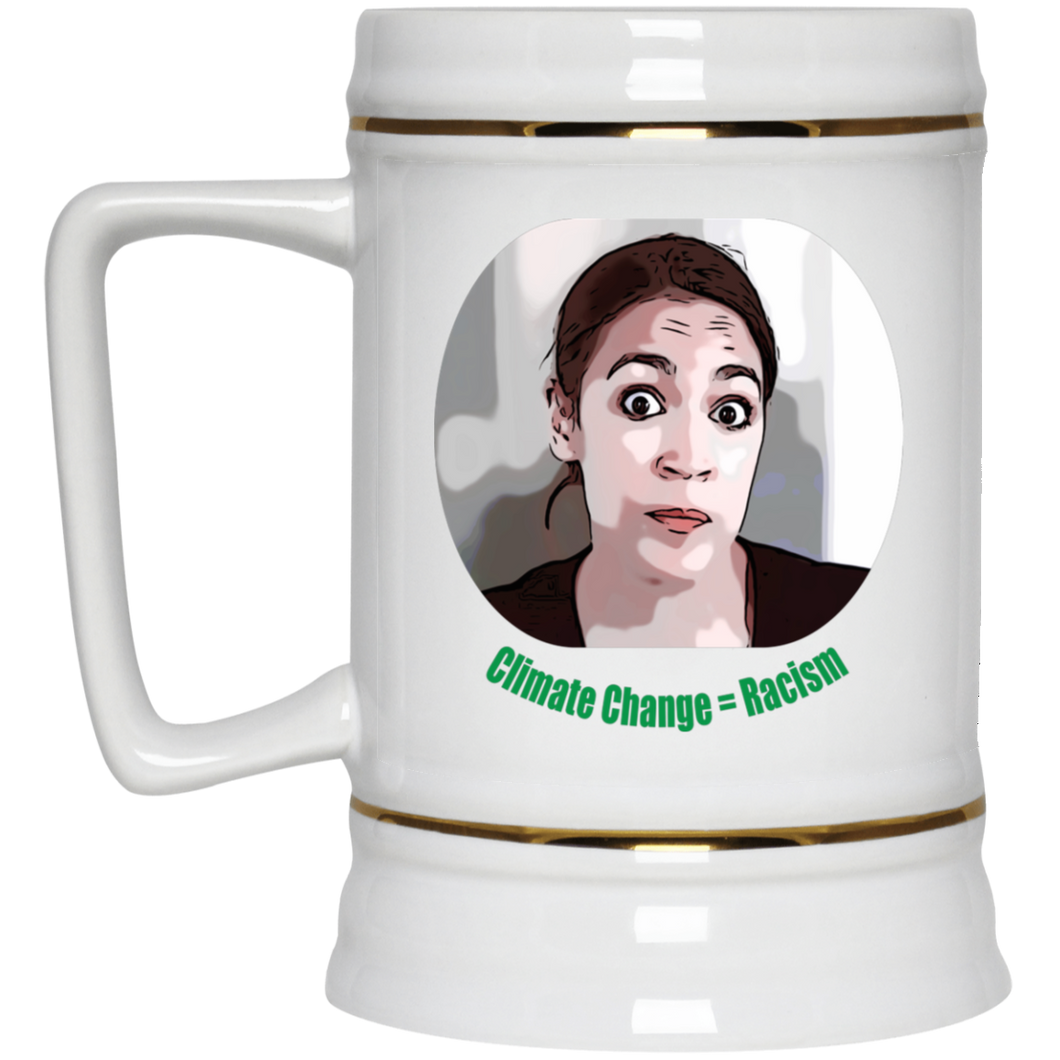 AOC Racism Beer Stein 22oz.