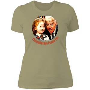 Joe Biden Pedo Ladies' T-Shirt