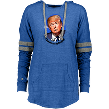 Load image into Gallery viewer, Donald Trump Daughter Ladies Hooded Low Key Pullover