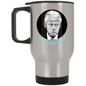 Bill Clinton Silver Stainless Travel Mug