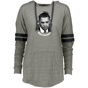 Barack Obama Ladies Hooded Low Key Pullover