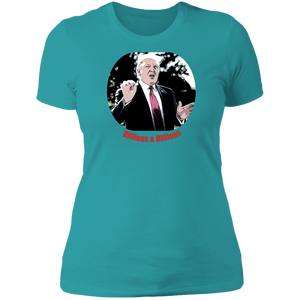 Donald Trump Billions Ladies' T-Shirt