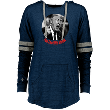 Load image into Gallery viewer, Donald Trump You Loot Ladies Hooded Low Key Pullover