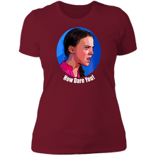 Load image into Gallery viewer, Greta Thunberg Ladies&#39; T-Shirt