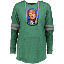 Load image into Gallery viewer, Donald Trump Daughter Ladies Hooded Low Key Pullover