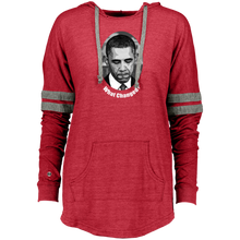 Load image into Gallery viewer, Barack Obama Ladies Hooded Low Key Pullover