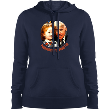 Load image into Gallery viewer, Joe Biden Pedo Ladies&#39; Pullover Hooded Sweatshirt